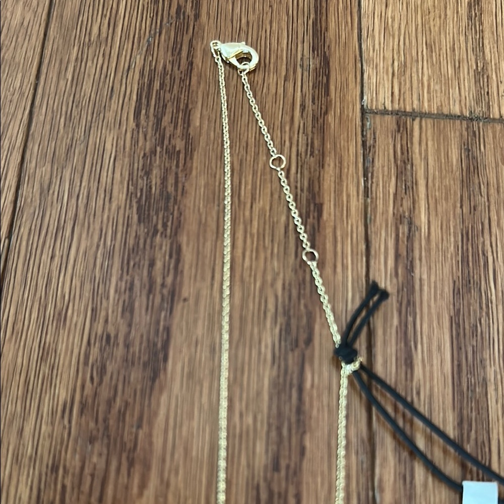 Jules Smith Gold and Turquoise Anchor Necklace NWT - Picture 6 of 8